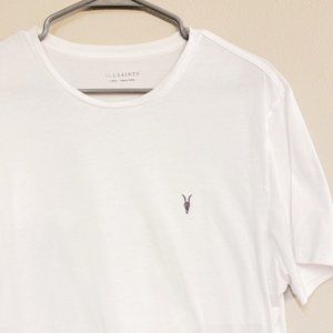 All Saints Brace Tonic Crew - Optic White - Large